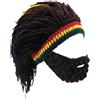 Xinqiao Cappelli da uomo in maglia con barba, stile reggae, cappello divertente