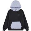 NIKE Jordan Felpa da Ragazzi con Cappuccio MJ Brooklyn Grigia