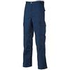 LOGICA 8030K2 Pantalone Lungo Policotone Blu 250GR/MQ Tasche PORTAOGGETTI SOTTONATICA Ginocchiera Rinforzata Vita Regolabile Antinfortunistica DPI Abbigliamento Lavoro Cargo Multitasche