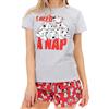 Disney Pigiama Donna | La Carica dei 101 Pigiami Estivi Grigio Medium