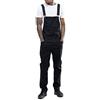 Cicilin Salopette da Uomo in Denim Pagliaccetti Jeans Moda Slim Pagliaccetti Tute (Nero XL)