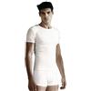 Enrico Coveri 3 t-Shirt Uomo Mezza Manica in Filo di Scozia Girocollo Art. ET1130 (Bianco, 7/XXL)