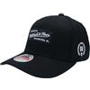 Mitchell & Ness Heather Box Logo Classic Red Snapback - OB, nero