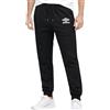 Umbro - Pantaloni della Tuta Lunghi, Joggers in Cotone Leggero per Uomo, Sportivi Leggeri Ideali per Casa, Palestra, Corsa, attività Sportiva, Jogging e Tempo Libero