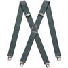 Pierrot Bretelle Uomo Larghe Vintage - Clip molto forti Regolabili Fino A 130cm - Bretelle Uomo Eleganti Artigianali Garantite A Vita