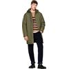 Tommy Hilfiger Uomo Parka Tech Padded Parka con Cappuccio, Multicolore (Army Green), L