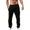YNRENHNEE Pantaloni Lino Uomo Estivi Leggeri e Traspiranti Pantalone Trousers Baggy Casual Pantalaccio Larghi Vita Elastica Classico Cotone di Lavoro Palestra Pants per Estate Vacanze e Spiaggia