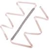 Ulalaza Donne Prom Abito da Sera Decorativo Waistband Bridal Crystal Sash Cintura di Nozze con Strass