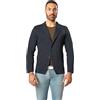 CLASSE77 Blazer Giacca Jacket da Uomo Slim Fit in Cotone - Punto di Cucitura Milano - Artigianale, Made in Italy - Casual, Classica Sportiva