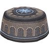 Zerodis Nero, Cappello Musulmano da Uomo Ricamo Teschio Cappello Arabo Oman Turco Copricapo Beanie Ramadan Eid Skullies & Berretti Cappelli e Berretti(56)
