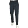 EGIDIO Sea Barrier - Pantalone Uomo Art. Isola con Tasconi ed Elastico in Vita - Tessuto Tela 100% Cotone - Multitasche - Calzino in Omaggio (IT, Testo, M, Regular, Regular, Blu)