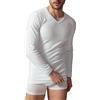 SalGiu Maglia Intima (2 Pezzi) 100% Caldo Cotone Uomo Felpata Manica Lunga Scollo a V Invernale (5)