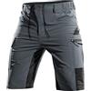 Cycorld MTB - Pantaloncini Corti da Uomo, Traspiranti, per Mountain Bike, Stile Chino, ad Asciugatura Rapida, Adatti per Il Ciclismo