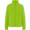 FYL - Giacca in pile da donna, verde lime, S
