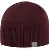 LIERYS CAPPELLISHOP Fine Rip Merino Beanie Berretto a Maglia Unicolore Rivestito in Pile Prodotto in Germania Unisex Autunno Inverno