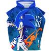 E plus M Sonic The Hedgehog Stitch Costume da bagno per bambini, ad asciugatura rapida, traspirante, taglia 98-128, 3-6 años
