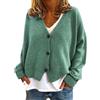 Gienslru Cardigan Donna Invernale Maglione Golfino A Lungo Pullover Giacca Maglioni con Scollo Aperto Sul Davanti Maglieria Leggero Cappotto Oversize Maglia Giacca Softshell Autunno Di Natale Elegante