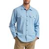 Enlision Camicia Uomo Casual Maniche Lunghe Cotone Stile Cargo Overshirt di Peso Medio Resistente con Doppie Tasche per Lavoro Outdoor