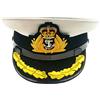 Handembroideryuk Royal Navy Ufficiale Cappello, Capitano Navale, R N Commanders Cap Bullion Badge