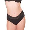 sloggi Donna Period Pants Hipster Medium 2P, Nero, S
