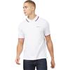 Ben Sherman Polo da uomo con doppia punta, colore bianco