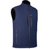 AAA Ambick Ambick Krayz Gilet da uomo per abbigliamento sportivo softshell da esterno antivento foderato in pile con tasche con cerniera, gilet da corsa senza maniche ideale per viaggi, golf, escursioni