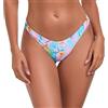 RELLECIGA Moda Mare Donna Brasiliano Slip Bikini Bottom con la Balza Laguna L