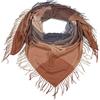 styleBREAKER Sciarpa XXL da donna a quadri colorati | Foulard invernale quadrato 150x139 cm, tessuto caldo, frange da 10 cm.
