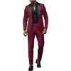 Generic Vestiti Uomo Eleganti Estivi Tute Grandi Taglie Vestito Bordeaux Matrimonio Uomo Abito Grigio Antracite Uomo Abiti Uomo Slim Fit Economici Tuta Ginnastica Acetato Abito Gessato Uomo Grigio Tuta Uomo