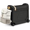 Stokke JetKids Travel Bundle, Nero - Include la valigia BedBox Ride-On e lo zaino - Ideale per bambini dai 2 ai 7 anni (fino a 35 kg)