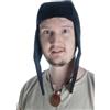 HEMAD Cappello vichingo medievale - feltro di lana - Nero L