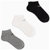 EMPORIO ARMANI Calzini Uomo, Nero/Bianco/Melange, S-M