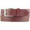 BELTINGER Cintura in pelle bovina pieno fiore 3,5 cm | Cintura in denim per donna uomo 35mm | Cintura Chino Cintura per abito | Bordeaux 90cm