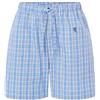 El Búho Nocturno Pantaloncini Pigiama Uomo Cotone Corti Popeline a Quadri Pantalone Pigiama Uomo, 100% Cotone, Blu 8549, 3XL