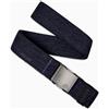 Arcade Belts Atlas A2 Cintura elastica, Erica Marina, larghezza 1,5' | Cintura in poliestere con fibbia in plastica a 3 pezzi | Micro-regolabile per una vestibilità personalizzata fino a 40'