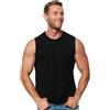Merino.tech Canottiera Uomo Lana Merino Intimo Attivo Leggere per Sport (Small, Black Tank)