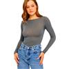 JADEA Maglia Modal+Cashmere Scollo Barca