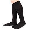 Ciocca Calze uomo lunghe in Lana a costa larga - Made in Italy - Resistenti - 5 Paia - due taglie [650_020_13_5]