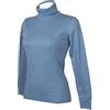RAGNO Dolcevita Ciclista Donna Maglia Manica Lunga Caldo e soffice Cotone bio Articolo D274AK BIO Cotton Dolcevita, 827 Blue Eyes, 3 - Terza