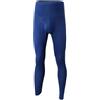 Ouruikia Pantaloni Termici da Uomo Vita Alta Lunghi Johns Collant Uomo Invernale Base Layer Leggings Cotone, Blu, XL