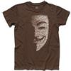 3styler T-Shirt Uomo V per Vendetta - Maschera Guy Fawkes - Linea Classic - 100% Cotone 185 gr/mq