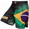Hardcore Training Brazil Flag Pantaloncini MMA Uomo BJJ Grappling Boxe