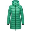 Marikoo Giacca trapuntata mezza stagione da donna Abendsternchen | cappotto lungo e caldo con cappuccio staccabile