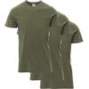 SADISRLS Payper Sunset T-Shirt Uomo 100% Cotone 155 g/m² Maglietta Manica Corta Girocollo Basic Confezione 3 o 5 Pezzi, Ideale per Lavoro e Uso Quotidiano