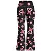 Tutolipy Leggings sportivi da ragazza, pantaloni a campana per bambini, danza, corsa, yoga, pantaloni a vita alta, per allenamento, danza attiva