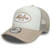 New Era Trucker cap A-Frame - Cappello Estivo in Rete con Logo Applicato sul Davanti - Cappello Snapback alla Moda per Uomo e Donna - Regolabile - Vari Colori