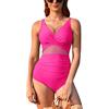 SHEKINI Cutout Costume da Bagno Intero da Donna Scollo a V Regolabile Costumi Intero Donna