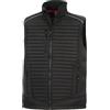Nitras - Gilet Smanicato Uomo - Giubbotto senza Maniche Casual Sportivo Antivento - Piumino Multitasche - Nero