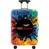 Anseom Copri Valigia Coperchio Coperchio per Bagagli Copri Trolley Cover Proteggi Valigia da Viaggio per Valigia 22-32 Pollici (XL)