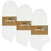 mehrstrumpf 8/12 Paia Bambini 100% Bio Anbau Sneaker Calzini Ragazzi e Ragazze Senza Cuciture (Modello: Biolivia)